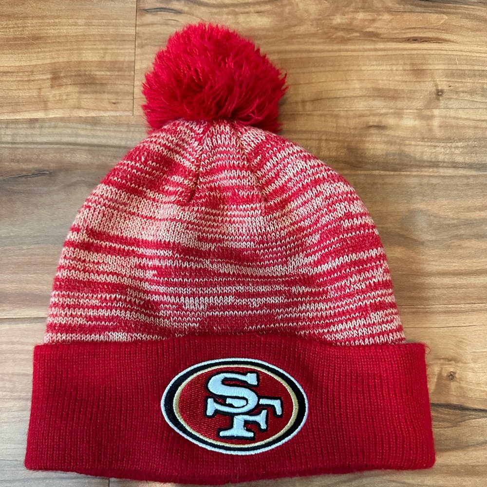SF 49ers Beanie NFL Team Apperal OSFM